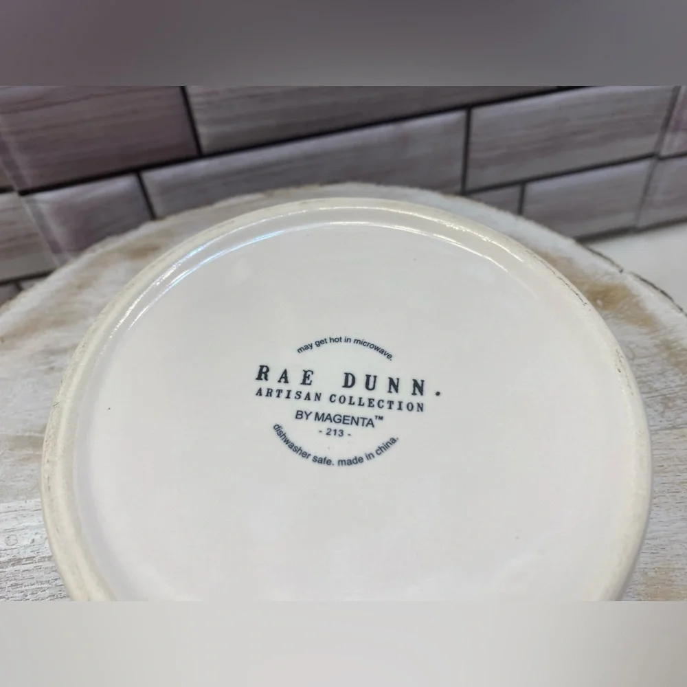 Rae Dunn 🐈 🐾 “KITTY“Pet Bowl for Cat& SM Dog New